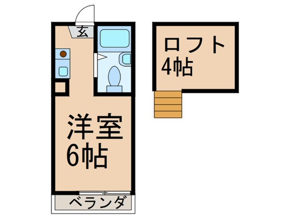 センチュリ－栗原の物件間取画像